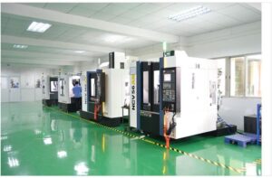 High-speed CNC machining center for precision mold fabrication