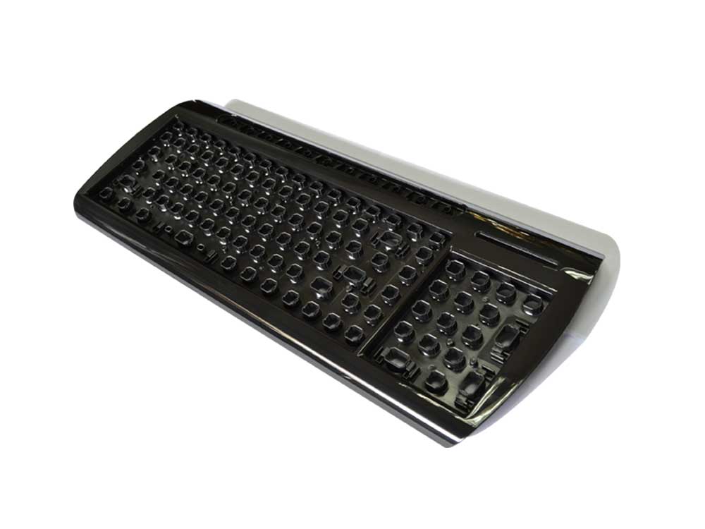 Custom Injection Molds for Plastic Electronic Keyboards