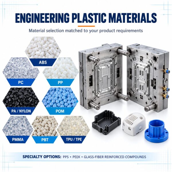 Custom Injection Molds for Plastic Lighting Fixtures