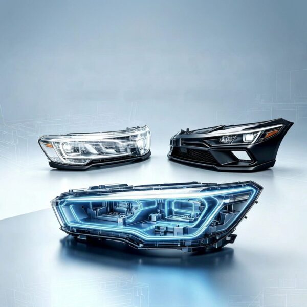 Custom Injection Molds for Plastic Automotive Lighting Components