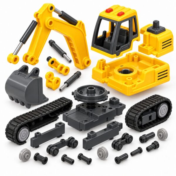 Custom Injection Molds for Plastic Toy Parts