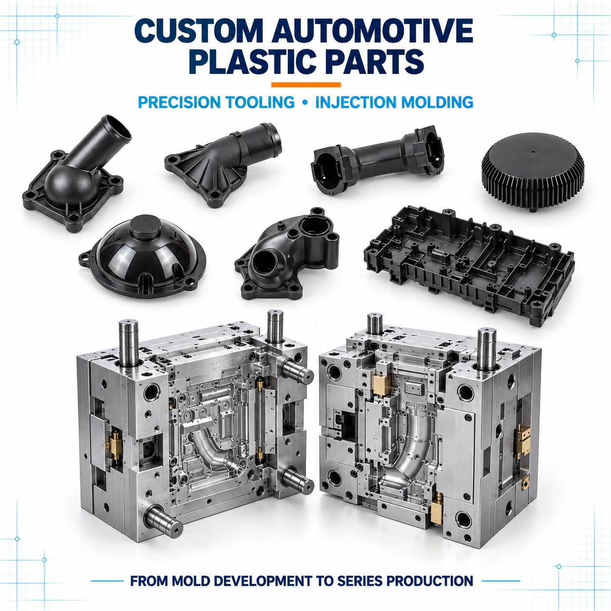 Custom Injection Molds for Plastic Appliance Parts