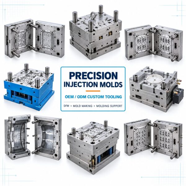 Custom Plastic Injection Mold for IP Camera Housing