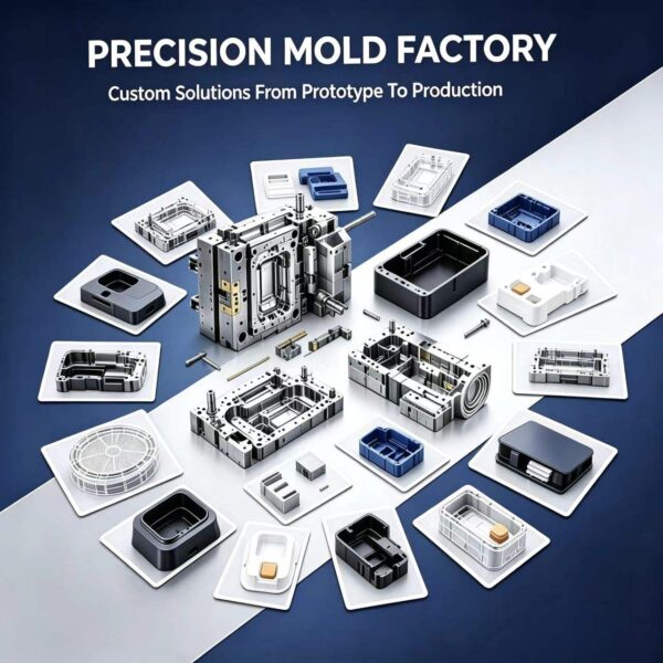 Custom Injection Molds for Plastic Smartwatch Housings