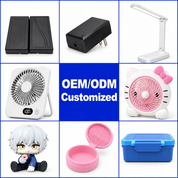 Custom injection molds for plastic parts