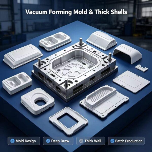 Custom Injection Molds for Plastic Wearable Device Housings