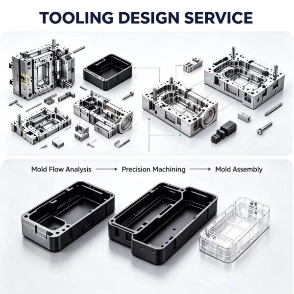 Custom Injection Molds for Electronics Enclosures