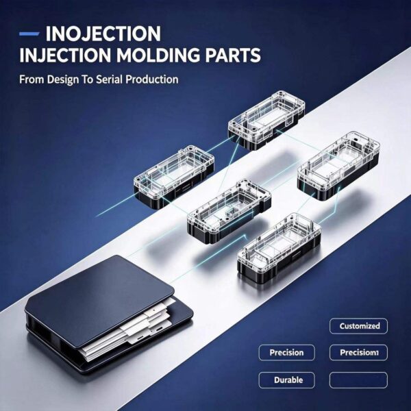 Custom Injection Molds for Plastic Automotive Sensor Enclosures