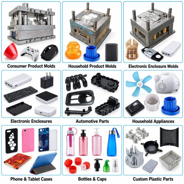 Custom Injection Molds for Plastic Security Device Casings