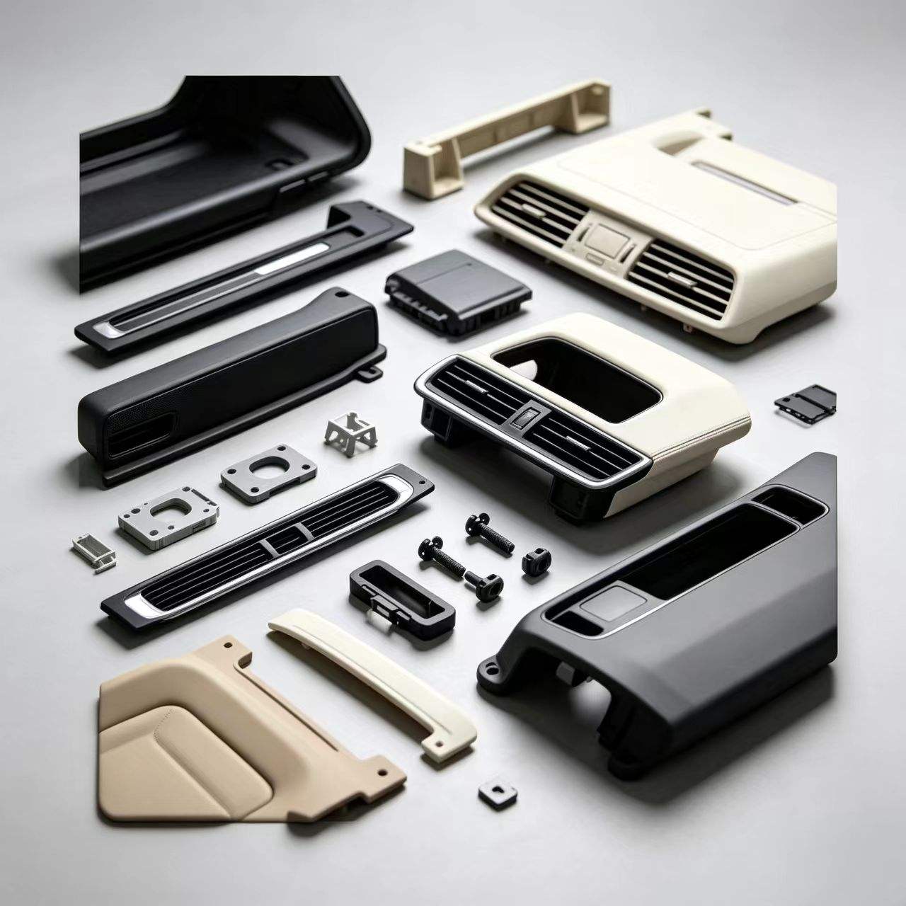 Custom Injection Molds for Plastic Automotive Console Parts