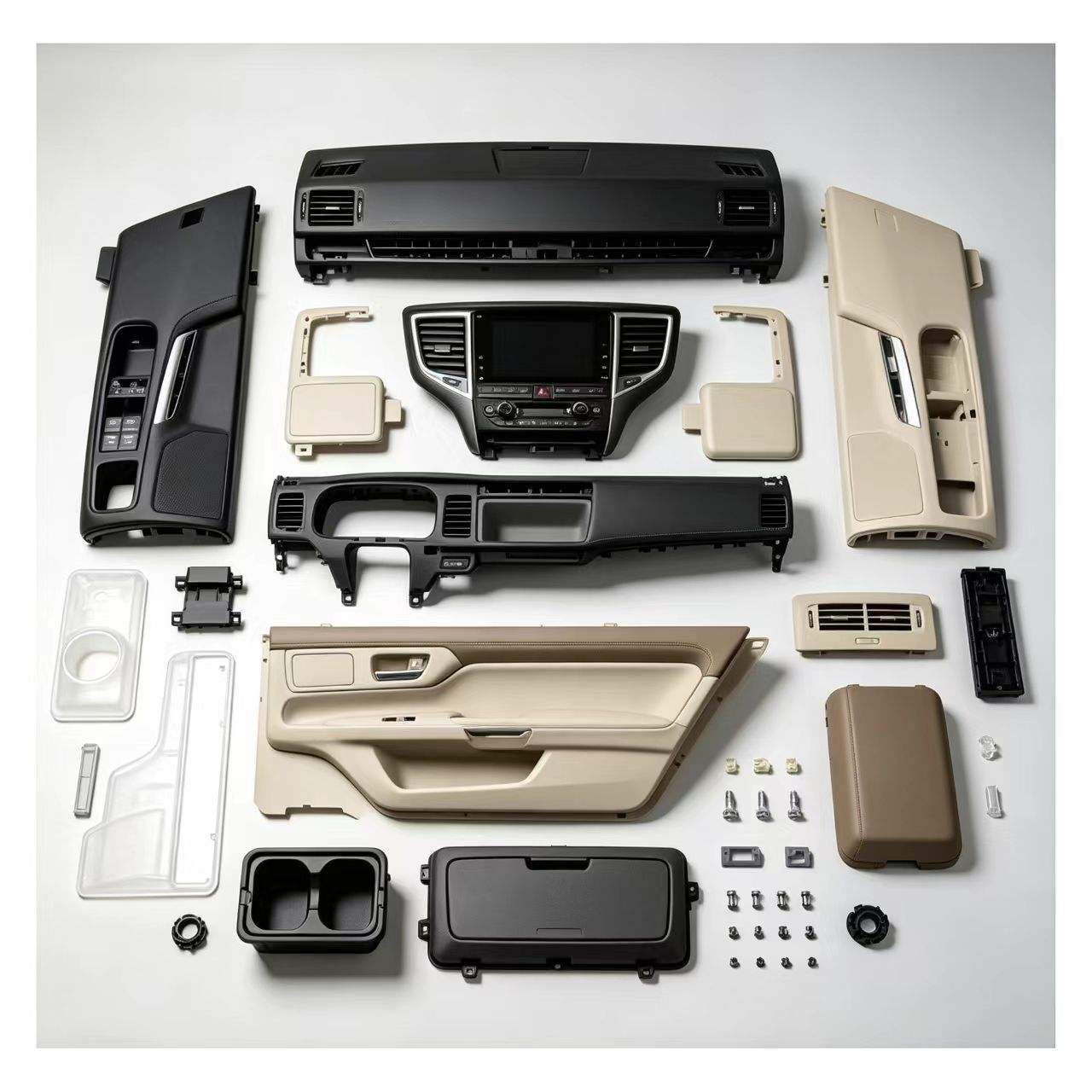 Custom Injection Molds for Plastic Automotive Console Parts