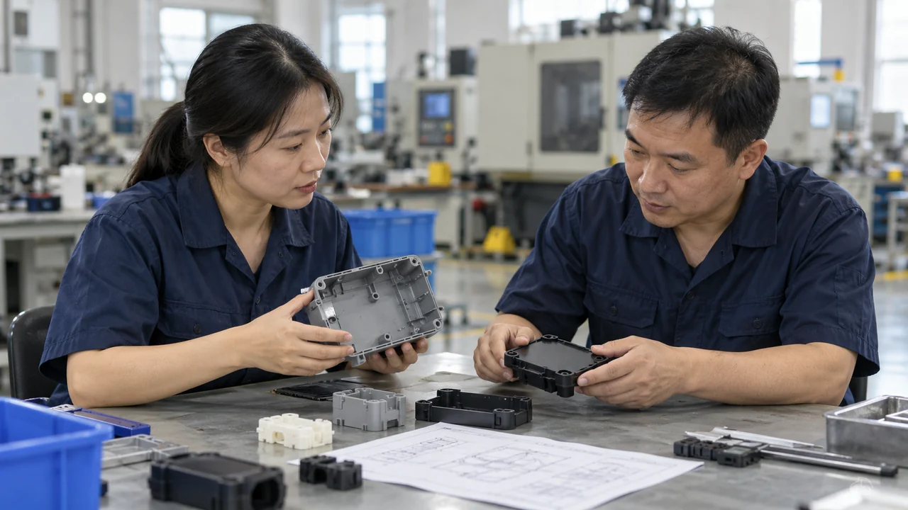Illustrative engineering review of automotive housing prototype fit