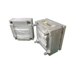 Custom Plastic Housing Mold — product and mold example